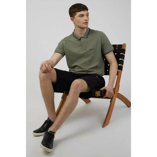 Ben Sherman Raised Rubber Logo Short For Male 2 Ben Sherman Raised Rubber Logo Short For Male - Image 2