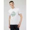 Ben Sherman Trippy Target Print Tee For Male
