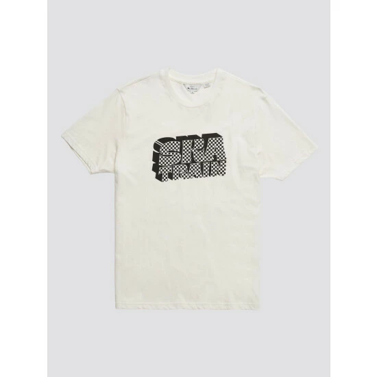 Ben Sherman Ska Type Print Tee For Male 4 Ben Sherman Ska Type Print Tee For Male - Image 4