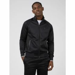 Cheap Ben Sherman Store 19 Ben Sherman Zip Through Tricot Track Top For Male
