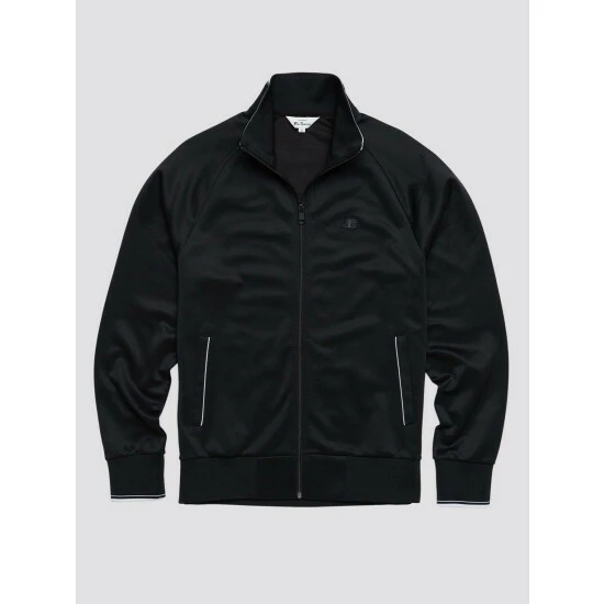 Ben Sherman Zip Through Tricot Track Top For Male 4 Ben Sherman Zip Through Tricot Track Top For Male - Image 4