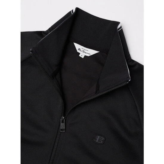 Ben Sherman Zip Through Tricot Track Top For Male 5 Ben Sherman Zip Through Tricot Track Top For Male - Image 5