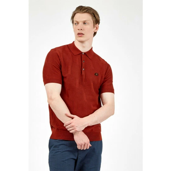 Ben Sherman All Over Textured Polo For Male 1 Ben Sherman All Over Textured Polo For Male