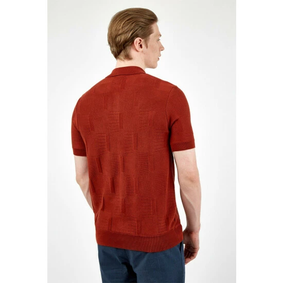Ben Sherman All Over Textured Polo For Male 3 Ben Sherman All Over Textured Polo For Male - Image 3