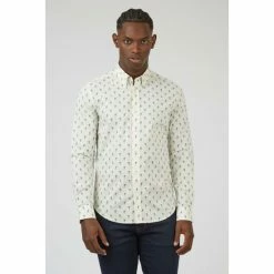 Ben Sherman Spot Print Shirt For Male