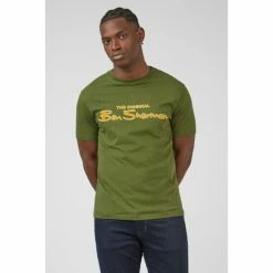 Ben Sherman Signature Flock T-Shirt For Male -Cheap Ben Sherman Store unnamed file 468