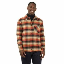Ben Sherman Cotton Check Chore Jacket For Male