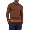 Ben Sherman Textured Stripe Crew Neck Jumper For Male