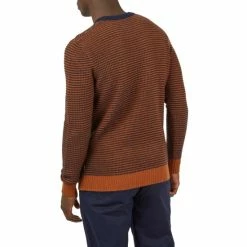 Ben Sherman Textured Stripe Crew Neck Jumper For Male -Cheap Ben Sherman Store unnamed file 574
