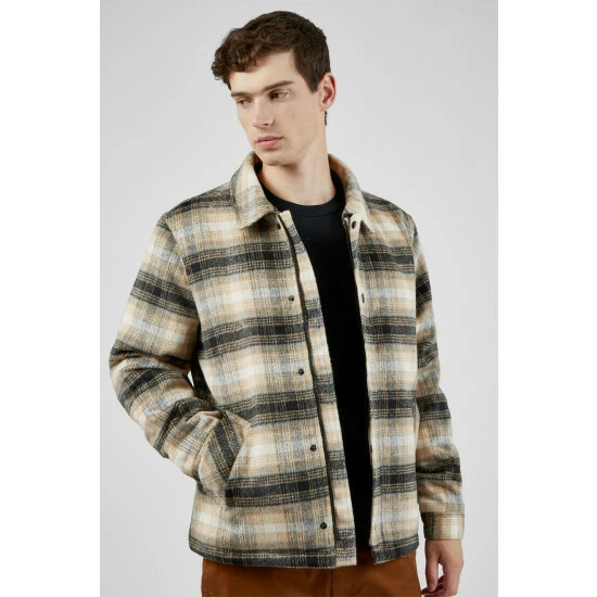 Ben Sherman Check Coat For Male 2 Ben Sherman Check Coat For Male - Image 2