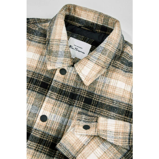 Ben Sherman Check Coat For Male 5 Ben Sherman Check Coat For Male - Image 5