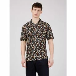 Ben Sherman Abstract Floral Print Shirt For Male -Cheap Ben Sherman Store unnamed file 628