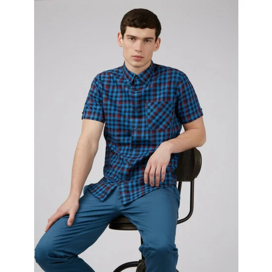Ben Sherman Gingham Overcheck For Male 2 Ben Sherman Gingham Overcheck For Male - Image 2