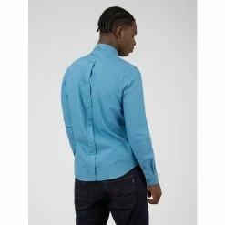 Ben Sherman Long Sleeve Organic Cotton Oxford Shirt For Male -Cheap Ben Sherman Store unnamed file 717