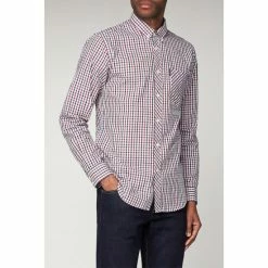 Ben Sherman Long Sleeve House Check Shirt For Male