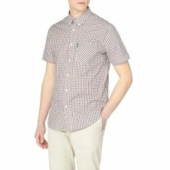 Ben Sherman Short Sleeve Checked Shirt For Male 21 Ben Sherman Short Sleeve Checked Shirt For Male -Cheap Ben Sherman Store unnamed file 828