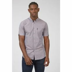 Ben Sherman Short Sleeve Gingham Shirt For Male -Cheap Ben Sherman Store unnamed file 918