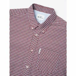 Ben Sherman Long Sleeve Gingham Check Shirt For Male -Cheap Ben Sherman Store unnamed file 981